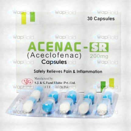 Acenac Sr Capsules 200Mg (1 Strip = 10 Capsules)