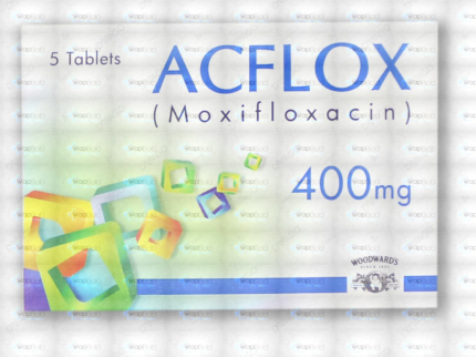 Acflox Tablets 400Mg (1 Box = 1 Strip)(1 Strip = 5 Tablets)