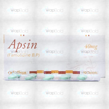 Apsin Tablets 40Mg (1 Box = 1 Strip)(1 Strip = 10 Tablets)
