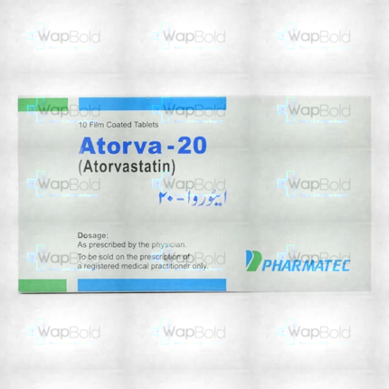 Atorva Tablets 20Mg (1 Strip = 10 Tablets)