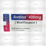 Avelox Tablets 400Mg (1 Box = 1 Strip)(1 Strip = 5 Tablets)