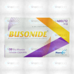 Busonide Capsules 400Mcg+12Mcg (1 Strip = 10 Capsules)