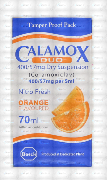 Calamox Duo 70Ml Suspension 400Mg/57Ml