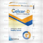 Calcar-D Tablets (1 Box = 30 Tablets)