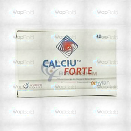 Calciu Forte Tablets (1 Bottle = 30 Tablets)