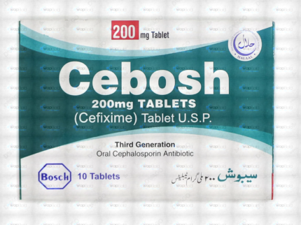 Cebosh Tablets 200Mg (1 Box = 1 Strip)(1 Strip = 10 Tablets)