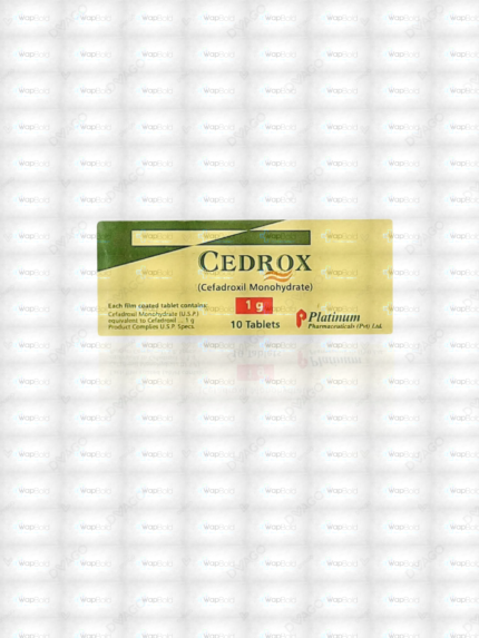 Cedrox Tablets 1G (1 Box = 1 Strip)(1 Strip = 10 Tablets)