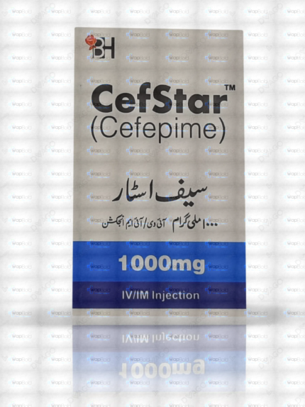 Cefstar Iv/Im Injection 1000Mg (1 Box = 1 Injection)
