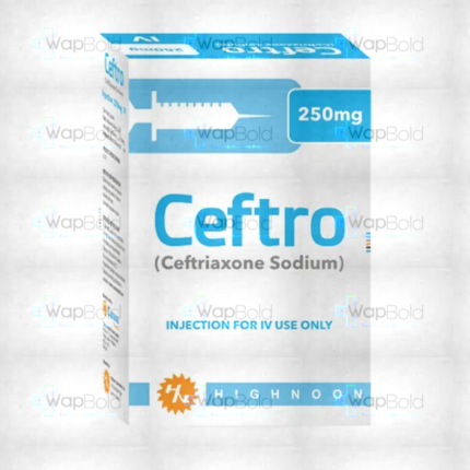 Ceftro Iv Injection 250Mg (1 Box = 1 Injection)