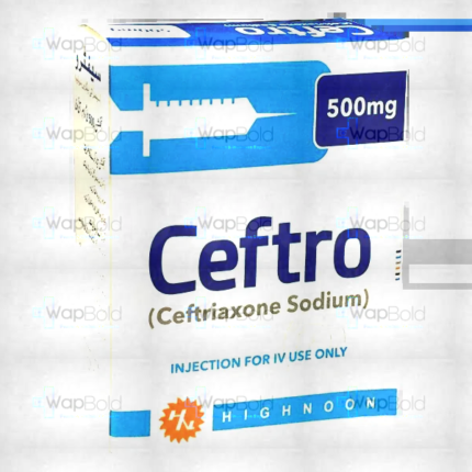 Ceftro Iv/Im Injection 500Mg (1 Box = 1 Injection)