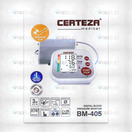 Certeza Digital Blood Pressure Monitor, Universal Cuff Bm-405