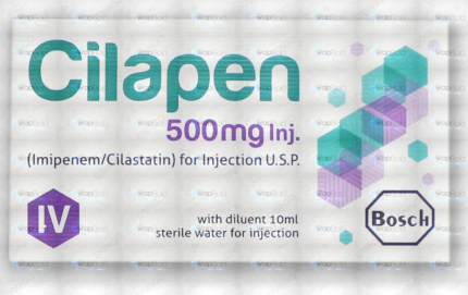 Cilapen Iv Injection 500Mg (1 Box = 1 Injection)