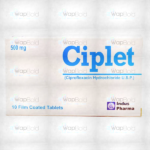 Ciplet Tablets 500Mg (1 Box = 1 Strip)(1 Strip = 10 Tablets)
