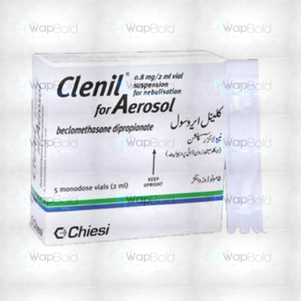 Clenil 2Ml Compositum For Aerosol 0.8Mg+1.6Mg (1 Box = 10 Nebulization Solution)