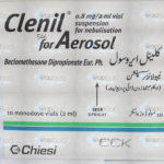 Clenil For Areosol Ampoule 0.8Mg/2Ml (1 Box = 10 Nebulization Solution)