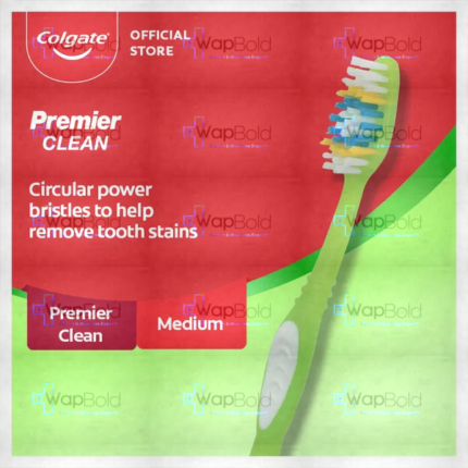 Colgate Premier Clean Toothbrush - Medium