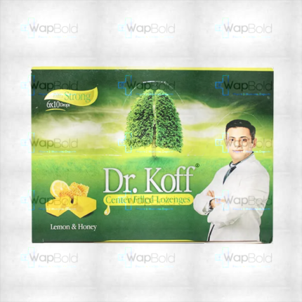 Dr Koff Tulsi Centre Filled Lozenges (1 Strip = 60