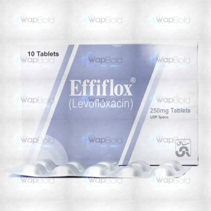 Effiflox Tablets 250Mg (1 Box = 1 Strip)(1 Strip = 10 Tablets)