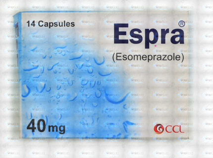 Espra Capsules 40Mg (1 Strip = 7 Capsules)
