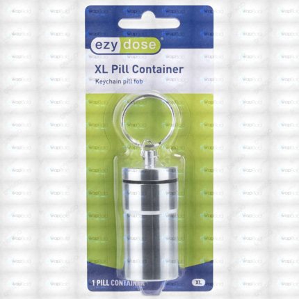Pill Containers Key Chain Fob