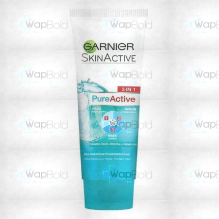 Pure Active 3In1face Wash 100Ml