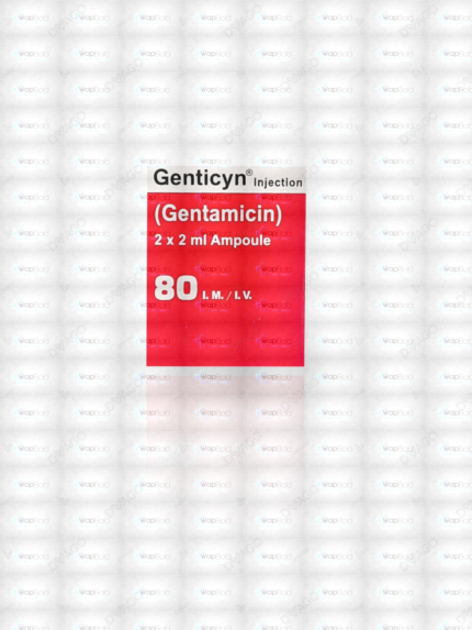 Genticyn Im/Iv Injection 80Mg (1 Box = 2 Ampoules)