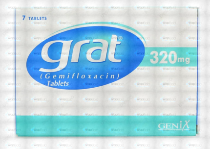 Grat Tablets 320Mg (1 Box = 1 Strip)(1 Strip = 7 Tablets)