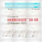 Herbesser Sr Capsules 90Mg (1 Box = 1 Strip)(1 Strip = 10 Capsules)