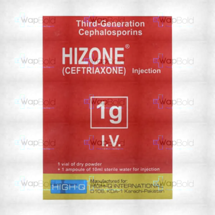 Hizone Iv Injection 1G (1 Box = 1 Injection)