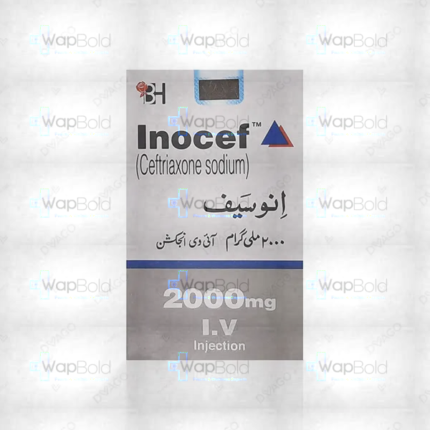 Inocef Iv Injection 2000Mg (1 Box = 1 Injection)
