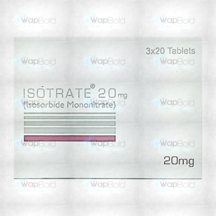 Isotrate Tablets 20Mg (1 Box = 3 Strips) (1 Strip = 20 Tablets)