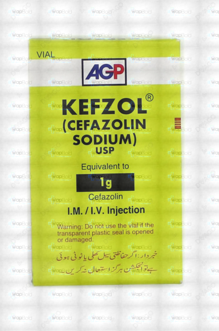 Kefzol Im/Iv Injection 1G (1 Box = 1 Injection)
