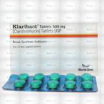 Klaribact Tablets 500Mg (1 Box = 1 Strip)(1 Strip = 10 Tablets)