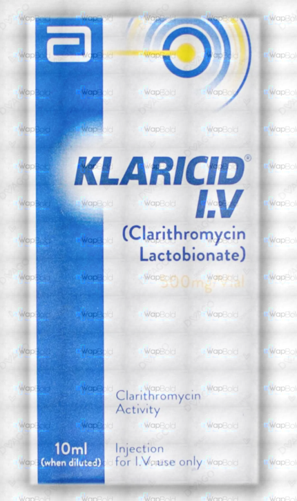Klaricid Iv Injection 500Mg (1 Box = 1 Injection)