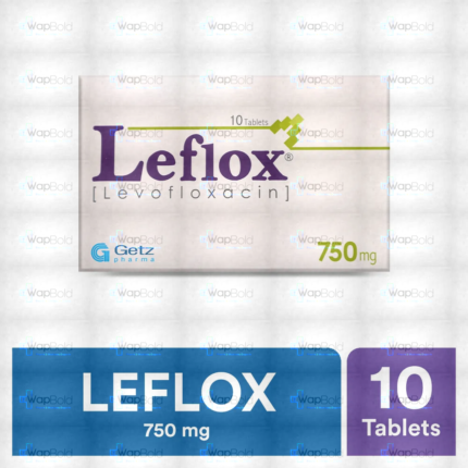 Leflox Tablets 750Mg (1 Box = 1 Strip)(1 Strip = 10 Tablets)