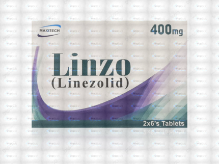 Linzo Tablets 400Mg (1 Box = 2 Strips) (1 Strip = 6 Tablets)