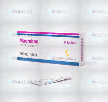 Macrobac Capsules 500Mg (1 Box = 1 Strip)(1 Strip = 6 Capsules)
