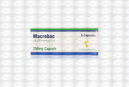 Macrobac Capsules 250Mg (1 Box = 1 Strip)(1 Strip = 6 Capsules)