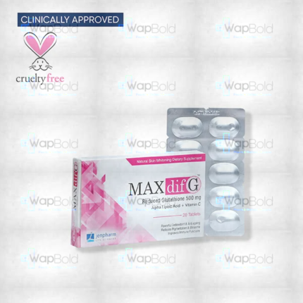 Maxdif G Tablets 500Mg (1 Box = 2 Strips) (1 Strip = 10 Tablets)
