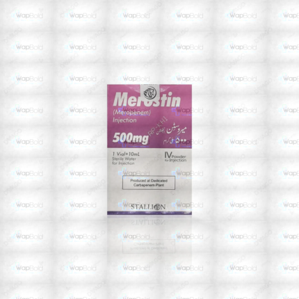 Merostin Iv Injection 500Mg (1 Box = 1 Injection)