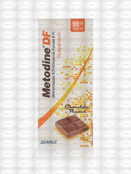 Metodine Df Tablets 400Mg/500Mg (1 Box = 3 Strips) (1 Strip = 5 Tablets)