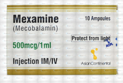 Mexamine Injection Im/Iv 500Mcg/1Ml