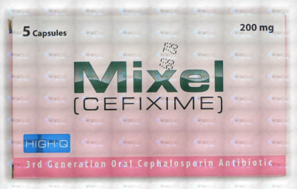 Mixel Capsules 200Mg (1 Box = 1 Strip)(1 Strip = 5 Capsules)