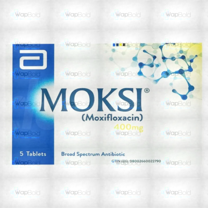 Moksi Tablets 400Mg (1 Box = 1 Strip)(1 Strip = 5 Tablets)