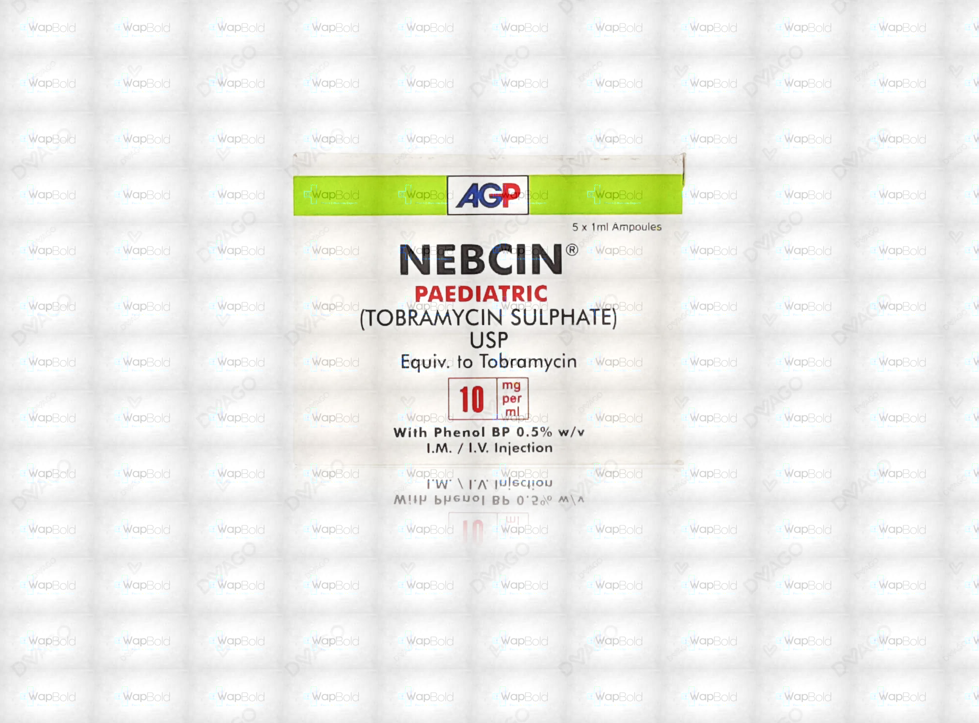 nebcin-10-mg1ml-5s.webp Nebcin Paediatric Im/Iv Injection 10Mg/Ml (1 Box = 1 Injection)