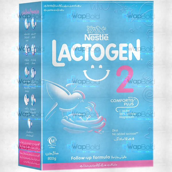 nestle-lactogen-2-800g-bib.webp Lactogen 2 Follow-Up Formula Milk Powder 800G