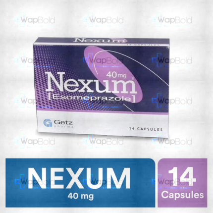 Nexum Capsules 40Mg (1 Strip = 7 Capsules)