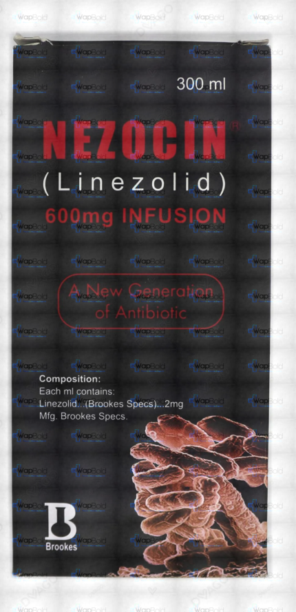 Nezocin Iv Injection 600Mg 300Ml (1 Box = 1 Injection)