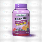 Nutrifactor Biotin Plus Gummies (1 Bottle = 30 Tablets)