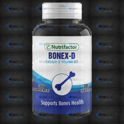 Nutrifactor Bonex D Tablets (1 Bottle = 30 Tablets)